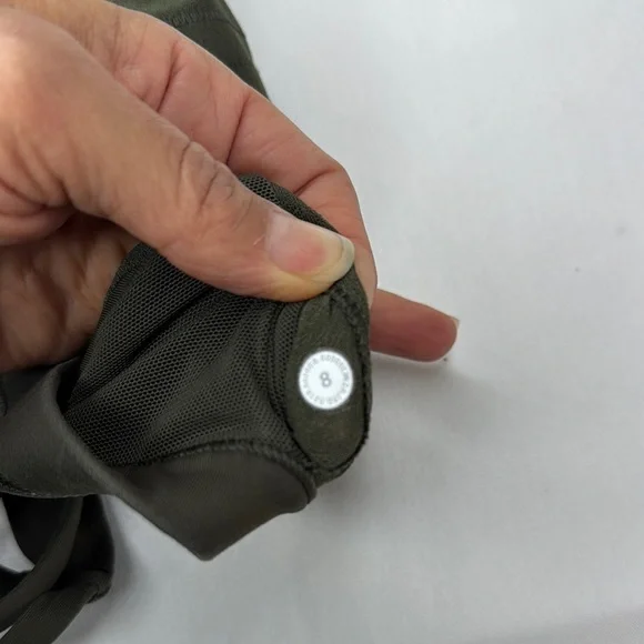 Lululemon Black Sports Bra with Strappy Back - Picture 2 of 3